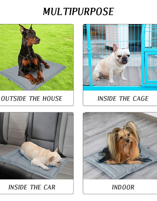 Load image into Gallery viewer, Pet Dog Cooling Mat Ice Pad Teddy Mattress Pet Cool Mat Bed Cat Summer Keep Cool Pet Gel Cooling Dog Mat for Dogs
