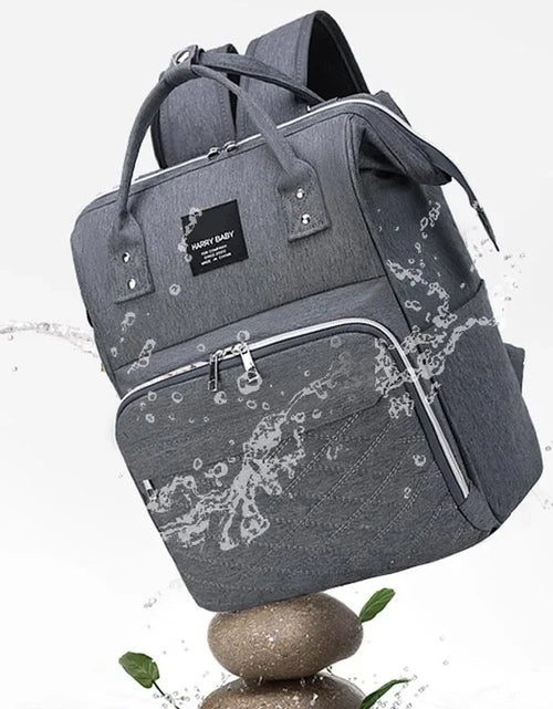 Load image into Gallery viewer, Mommy Diaper Bags Baby Stroller Hanging Bag Mother Large Capacity Nappy Backpacks with Changing Mat Convenient Baby Nursing Bags
