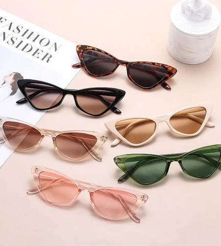 Brand Cat Eye Sunglasses Woman Fashion Designer Vintage Gradient Sun Glasses Female UV400 Outdoor Ladies Shades Oculos De Sol