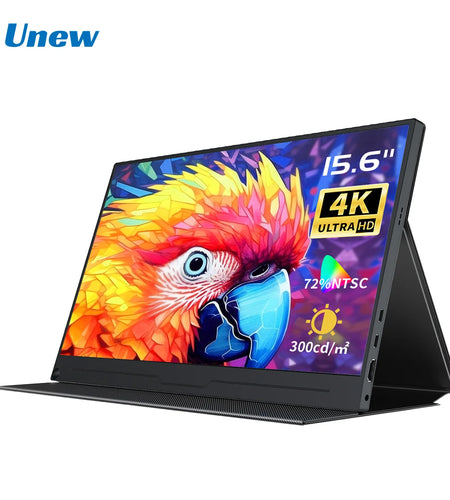 15.6 Inch 4K or 1080P UHD Gaming Portable Monitor for PC Screen External for PS 5 4 Xbox Switch Laptop Computer Tablet