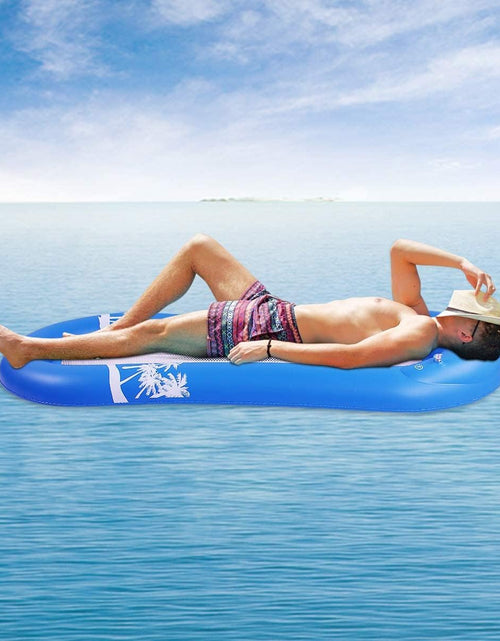 Load image into Gallery viewer, Pool Lounger Float for Adult, Float Hammock,Inflatable Rafts Swimming Pool Air Sofa Floating Chair Bed,Lying on It Your Whole Body Is Submerged in Water,Great for Chilling in the Pool
