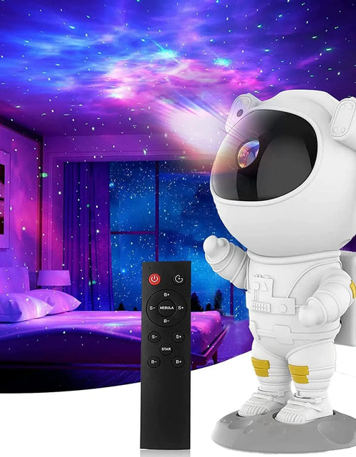 Load image into Gallery viewer, 2024 Galaxy Star Projector Starry Sky Night Light Astronaut Lamp Home Room Decor Decoration Bedroom Decorative Luminaires Gift

