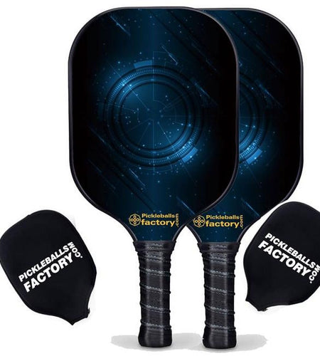 Pickleball Starter Set - Technology Custom Pickleball Paddle, Home Pickleball Set, Carbonfiber Graphite