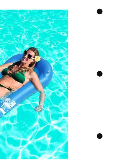 Load image into Gallery viewer, Pool Lounger Float for Adult, Float Hammock,Inflatable Rafts Swimming Pool Air Sofa Floating Chair Bed,Lying on It Your Whole Body Is Submerged in Water,Great for Chilling in the Pool
