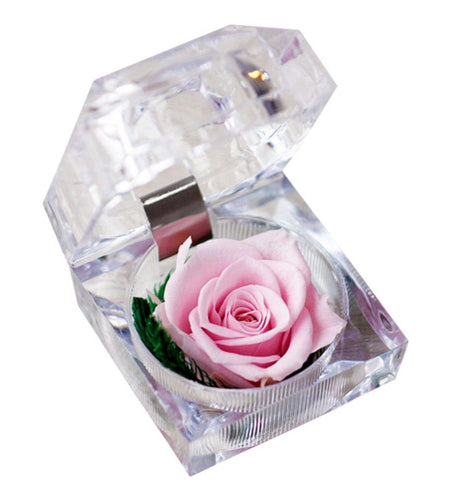 Valentines Day Gifts Preserved Pink Rose Gifts for Mom Wife Girlfriend Her on Anniversary Valentines Day Mothers Day Birthday Gifts