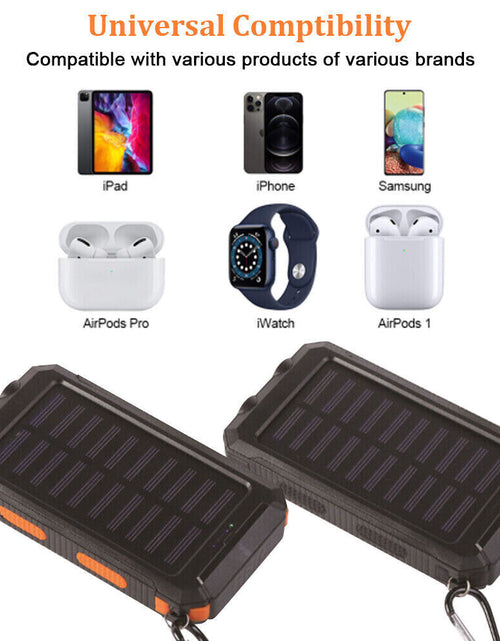 Load image into Gallery viewer, 2023 Super USB Portable Charger Solar Power Bank for Cell Phone
