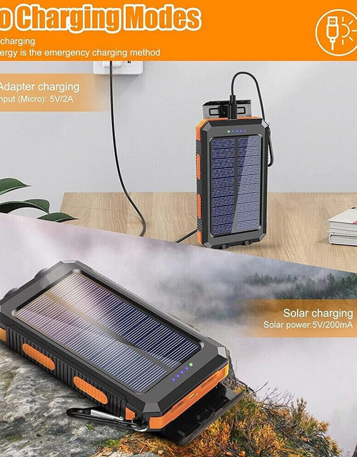 Load image into Gallery viewer, 2023 Super USB Portable Charger Solar Power Bank for Cell Phone
