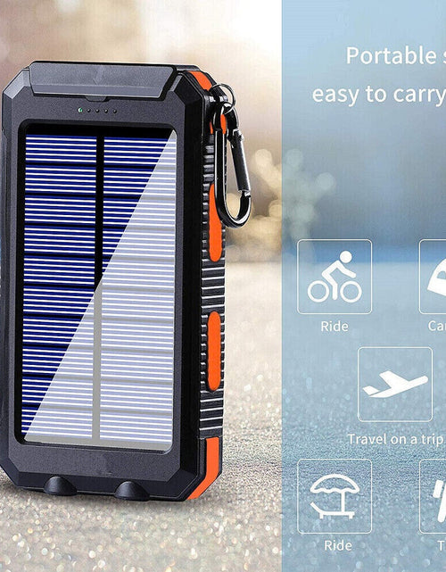 Load image into Gallery viewer, 2023 Super USB Portable Charger Solar Power Bank for Cell Phone
