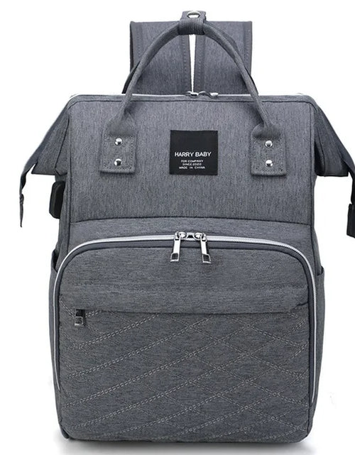 Load image into Gallery viewer, Mommy Diaper Bags Baby Stroller Hanging Bag Mother Large Capacity Nappy Backpacks with Changing Mat Convenient Baby Nursing Bags
