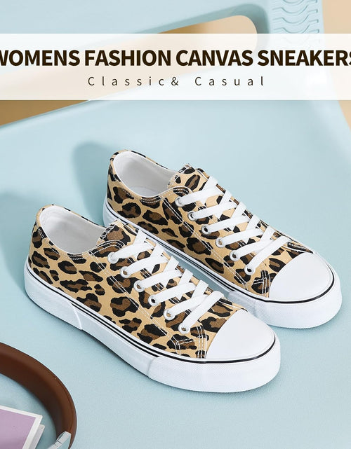 Load image into Gallery viewer, Women&#39;S Canvas Shoes Low Cut Canvas Sneaker Casual Walking Shoes
