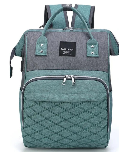 Load image into Gallery viewer, Mommy Diaper Bags Baby Stroller Hanging Bag Mother Large Capacity Nappy Backpacks with Changing Mat Convenient Baby Nursing Bags
