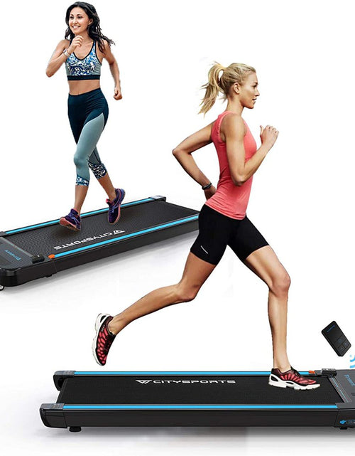 Load image into Gallery viewer, Treadmills for Home, CITYSPORTS Walking Pad Treadmill with Audio Speakers, Slim &amp; Portable
