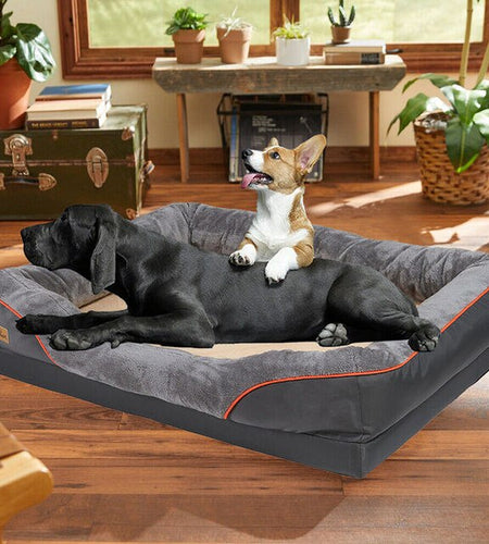 Waterproof Extra Large Orthopedic Dog Bed Sponge Foam Dog Bedding Lounge Sofa Bed